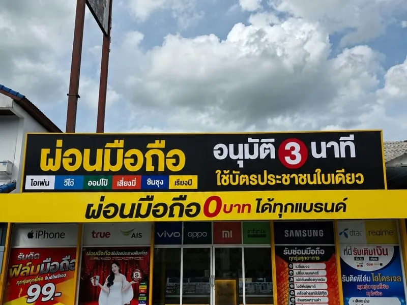 หน้าร้านถูกใจไอที สาขากาญจนดิษฐ์